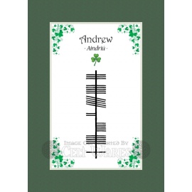 Andrew - Ogham First Name