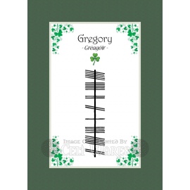 Gregory - Ogham First Name
