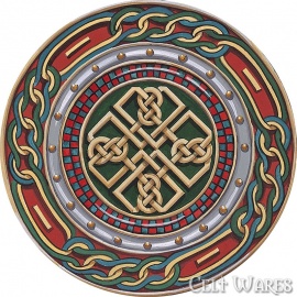 Celtic Coasters 4pk Celtic Shield