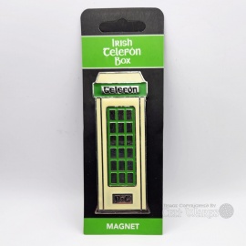 Irish Telephone Box Flat Metal Magnet