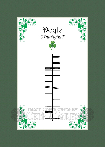 doyle-ogham-last-name-celt-wares