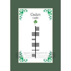 Caden - Ogham First Name