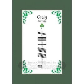 Craig - Ogham First Name