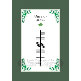 Darren - Ogham First Name