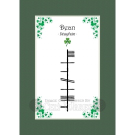 Dean - Ogham First Name