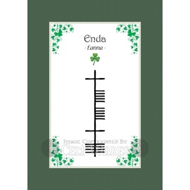 Enda - Ogham First Name