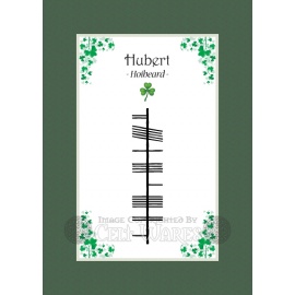 Hubert - Ogham First Name