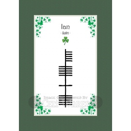 Ian - Ogham First Name