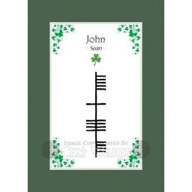 John (Modern) - Ogham First Name