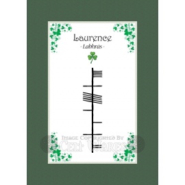 Laurence - Ogham First Name