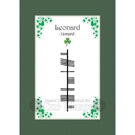 Leonard - Ogham First Name