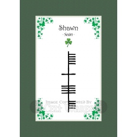 Shawn - Ogham First Name