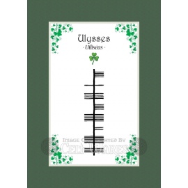 Ulysses - Ogham First Name