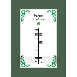 Mona - Ogham First Name