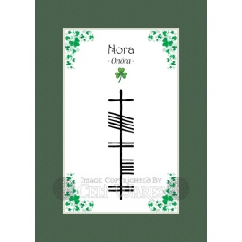 Nora - Ogham First Name