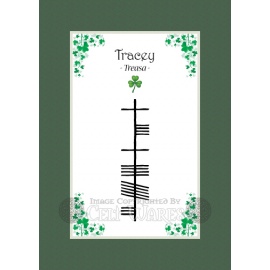 Tracey (Girl) - Ogham First Name