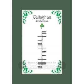 Callaghan - Ogham Last Name