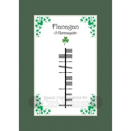 Flanagan - Ogham Last Name