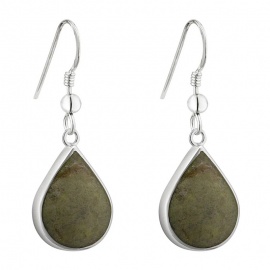 Connemara Marble Teardrop Earrings