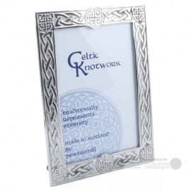 Celtic Knotwork Pewter Frame - 8x6