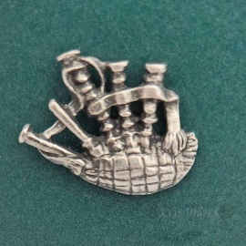 Bagpipes Lapel Pin