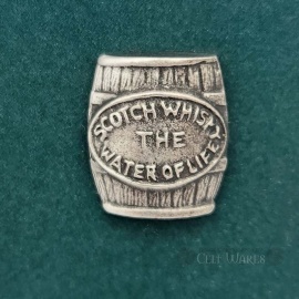 Whiskey Cask Lapel Pin