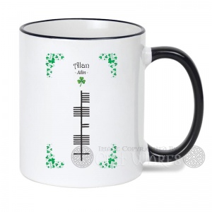 Alan - Ogham Mug