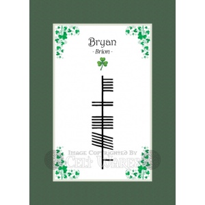 Bryan - Ogham First Name