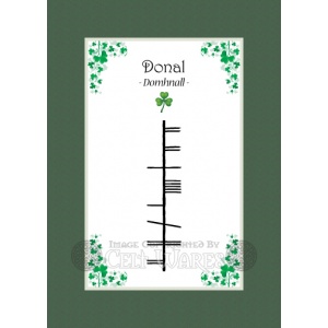 Donal - Ogham First Name