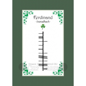 Ferdinand - Ogham First Name