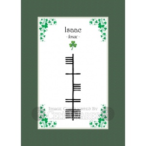 Isaac - Ogham First Name