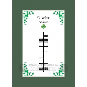 Edwina - Ogham First Name