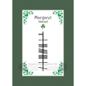 Margaret (Modern) - Ogham First Name