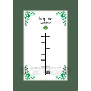 Sophia - Ogham First Name