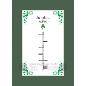 Sophie - Ogham First Name