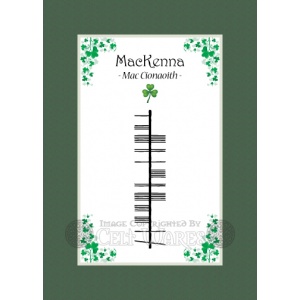 MacKenna - Ogham Last Name