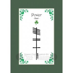 Power - Ogham Last Name