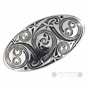 Celtic Oval Barrette